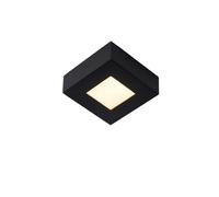 LUCIDE 28117/11/30 - Plafoniera in alluminio, 8 W, colore: Nero