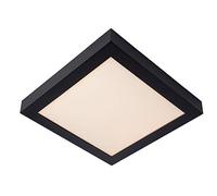 Lucide 28117/30/30 Plafoniera, Alluminio, 30 W, Nero