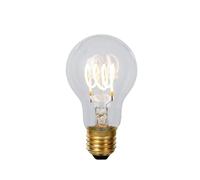 LUCIDE A60 - Lampada a filamento - Diametro 6 cm - LED Dim. - E27-1 x 5 W 2700 K - Trasparente