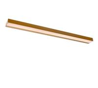 LUCIDE ALEXA - Lampada da parete per bagno, LED, 1 x 13 W, 3000 K, IP44, oro opaco/ottone