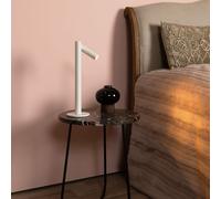 Lucide Lampada LED da tavolo Antrim, bianca, a 1 luce, IP54, dimmerabile Lucide