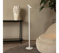 Lucide Lampada LED da pavimento Antrim, bianca, a 1 luce, IP54, dimmerabile Lucide