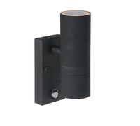 Lucide Applique a LED da esterno con struttura in acciaio e doppio diffusore mod
