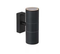 Lucide Applique a LED da esterno in acciaio e doppio diffusore dal design modern