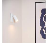 Lucide Applique Clubs, 1 luce, bianco Lucide