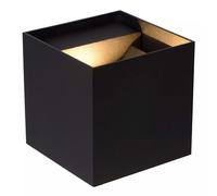 Lucide Applique con struttura in metallo cubica dal design moderno e diffusore a