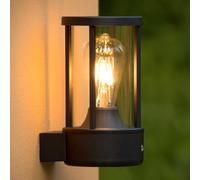 Lucide Applique da esterno in alluminio e diffusore in vetro dal design moderno
