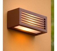Lucide Applique da esterno rettangolare con struttura in alluminio dalle linee m