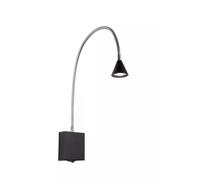 Lucide Applique da parete a LED con struttura in metallo e diffusore orientabile [EEK: F]