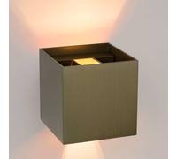 Lucide XIO lampada a parete 1 luce squadrata, G9, 09217/04/97, XIO [Lampade per Interni > Lampade a Parete]