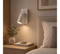 Lucide Applique da parete con diffusore in alluminio orientabile dal design mode