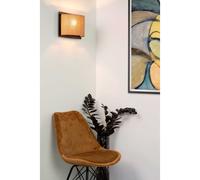 Lucide Applique da parete con diffusore in rotan e struttura in metallo moderna