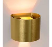Lucide Applique da parete con LED dimmerabile e struttura in alluminio rotonda m [EEK: F]