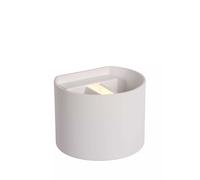 Lucide Applique da parete con LED dimmerabile e struttura in alluminio rotonda m