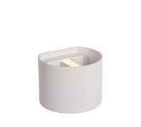 Lucide Applique da parete con LED dimmerabile e struttura in alluminio rotonda m [EEK: F]