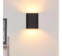 Lucide Applique da parete in acciaio dal design moderno ed elegante Ovalis Nero