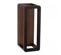 Lucide Applique da parete in alluminio per esterni a LED Narvik Nero 9W Lumen 25