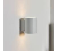 Lucide Applique Xera, bianco, Ø 8 cm, faretto, alluminio Lucide