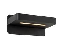 Lucide Atkin letto di lampada LED di nero, metallo, integrato, 5 W, Nero, 14 x 25 x 11.5 cm