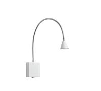 LUCIDE BUDDY - Lampada da letto a LED, 1 x 3 W, 4000 K, colore: Bianco