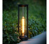 Lucide 15804/50/30 - Lampada da esterni, in alluminio, 15 W, colore: Nero