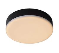 Lucide Ceres-LED - Plafoniera in alluminio, 30 W, colore: Nero/Bianco