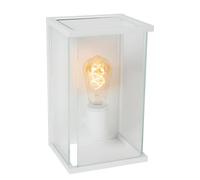LUCIDE CLAIRE - Lampada da parete per interni/esterni - 1xE27 - IP54 - Bianco