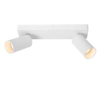 LUCIDE Clubs - Plafoniera 2 x GU10, colore: Bianco