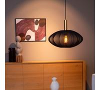 Lucide Lampada a sospensione diffusore pendente in tessuto rotondo dal design mo