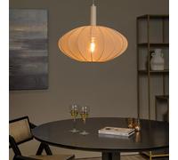 Lucide Lampada a sospensione Corina, crema, Ø 50 cm, E27 Lucide