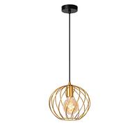 LUCIDE Danza - Lampada a sospensione Ø 25 cm, 1 x E27 oro opaco/ottone