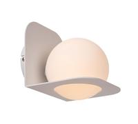 LUCIDE DAVY - Lampada da parete per bagno, 1xG9, IP44, bianco