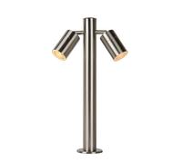 LUCIDE Arne-LED Dissuasore Luce GU10, 5 W, Cromo Satinato, 6,3 x 30 x 50 cm