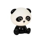 LUCIDE DODO PANDA - Lampada da tavolo per camerette dei bambini, LED 3 StepDim, 1 x 3 W, 4000 K, colore: Nero