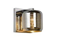Lucide Eryn - Lampada da parete in metallo cromato, 42 W, colore: Oro