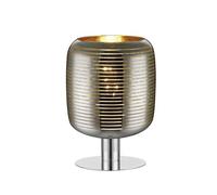 LUCIDE ERYN - Lampada da tavolo - Ø 20 cm - 1 X E27 - Cromo