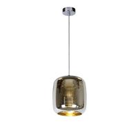 Lucide Eryn - Lampadario in vetro cromato, 15 W