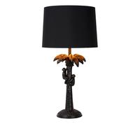 LUCIDE EXTRAVAGANZA COCONUT - Lampada da tavolo - Ø 30,5 cm - 1 x E27 - Nero