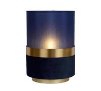 Lucide Extravaganza TUSSE - Lampada in lino, 40 W, colore: Blu
