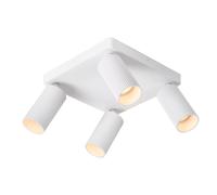 Lucide CLUBS faretto, GU10, 4 luci, 09939/14/31, CLUBS [Lampade per Interni > Punti Luce e Faretti]
