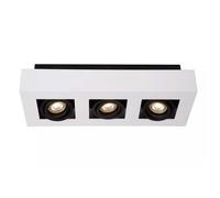 Lucide XIRAX lampada a soffitto 3 luci, GU10, 09119/16/31, XIRAX [Lampade per Interni > Lampade a Soffitto]