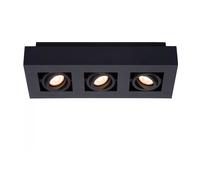 Lucide Faretto 3 diffusori a LED orientabili e struttura in alluminio di design [EEK: G]