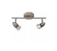 Lucide Faretto a LED in metallo con doppio diffusore orientabile dal design mode