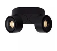 Lucide Faretto a LED moderno con doppio diffusore tubolare in alluminio orientab [EEK: G]