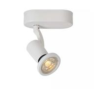 Lucide Faretto a LED struttura in metallo e diffusore orientabile dal design mod