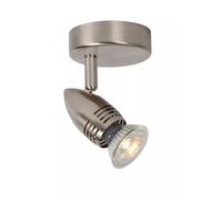 Lucide Faretto a LED struttura in metallo e diffusore orientabile dal design mod