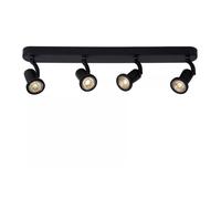 Lucide Faretto a LED struttura in metallo lineare con 4 diffusori orientabili Ja [EEK: G]