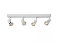 Lucide Faretto a LED struttura in metallo lineare con 4 diffusori orientabili Ja [EEK: G]