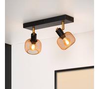 Lucide Faretto a soffitto Maren, 2 luci, oro satinato 77978/02/02