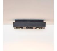 Lucide Faretto a soffitto Xirax, 3 luci, nero 09119/16/30
